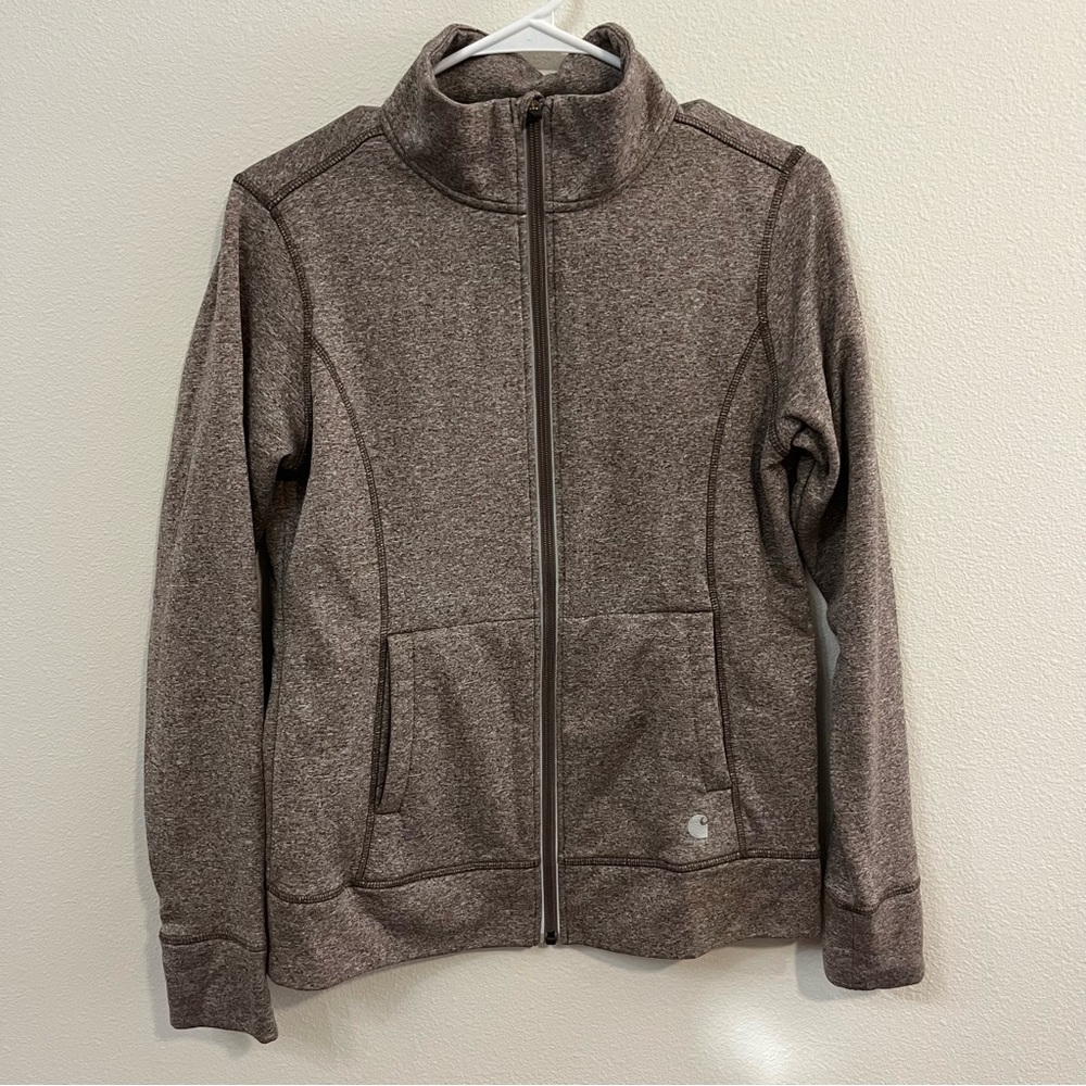 Women’s Small Carhartt Force Extremes Light Purple Heather Full Zip Sweatshirt